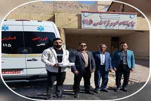 بازگشت زندگی به بانوی سپیدانی با اقدام سریع اورژانس ۱۱۵  سپیدان