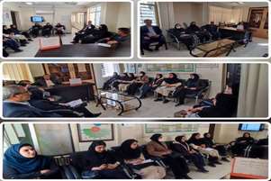 برگزاری جلسه تجزیه و تحلیل شاخص‌های مرکز خدمات جامع سلامت شهری رئیسی