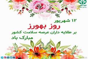  تبریک رئیس شبکه بهداشت و درمان سپیدان به بهورزان حافظان سلامت مردم