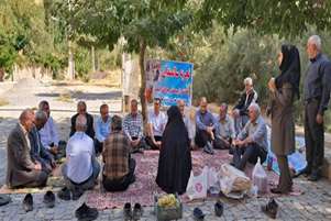 چله‌گاه سپیدان میزبان ایستگاه سلامت سالمندان و خانواده‌ها شد