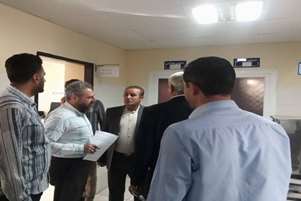 ارزیابی مطلوب وضعیت مرکز خدمات جامع سلامت هماشهر در بازدید نماینده ویژه استانداری