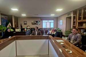 دیدار رئیس شبکه بهداشت و درمان سپیدان و کارکنان حوزه سلامت با فرماندار جدید شهرستان