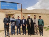 بازدید امام جمعه و فرماندار شهرستان سپیدان از مرکز خدمات جامع سلامت روستایی ابنو