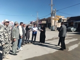 بررسی میدانی مشکلات زیرساختی و بهداشتی روستای دالین با حضور دستگاه‌های اجرایی