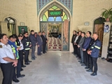 گرامیداشت شهادت آیت‌الله العظمی امام خامنه‌ای از سوی شبکه بهداشت و درمان سپیدان