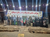 حضور حماسی کارکنان شبکه بهداشت و درمان سپیدان در موکب حاج قاسم در حمایت از رهبر معظم انقلاب اسلامی